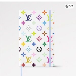 Rare ! Louis Vuitton Multicolor Monogram Notebook